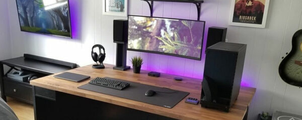 bureau de gamer