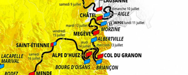 villes étapes du Tour de France
