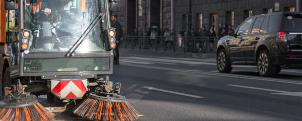 Balayage de route