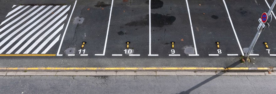 Marquage au sol pour parkings privés