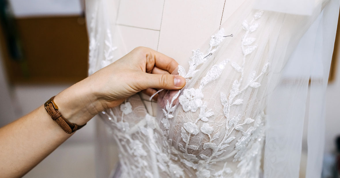 tissu robe de mariée