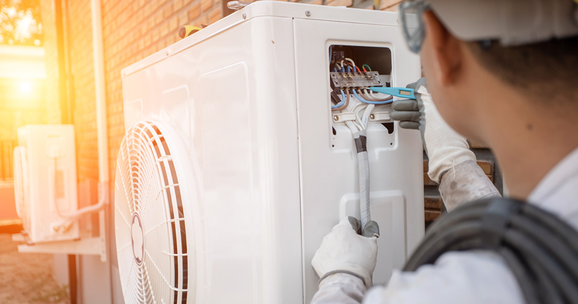 Installation d'une pompe à chaleur