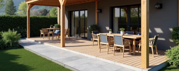 Pergola en Haute-Savoie