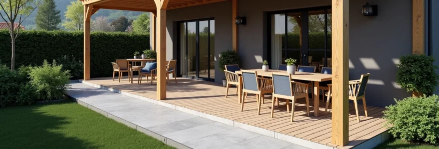 Pergola en Haute-Savoie