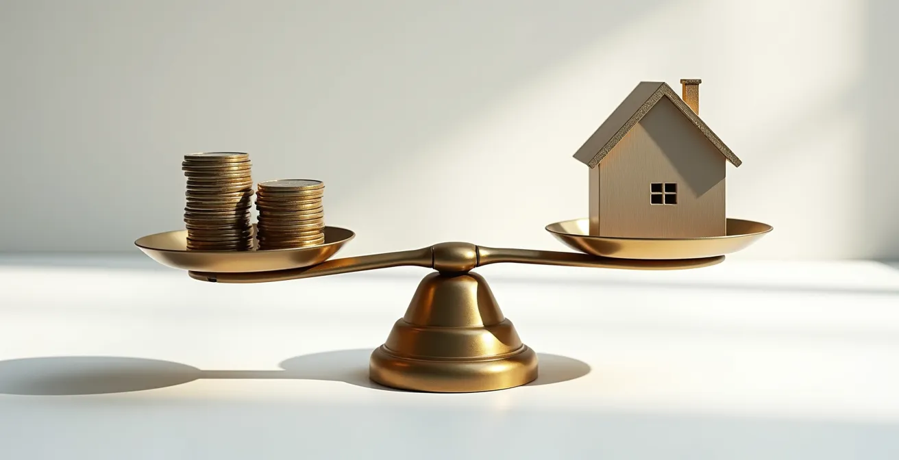 Calculatrice et documents financiers symbolisant le calcul du retour sur investissement